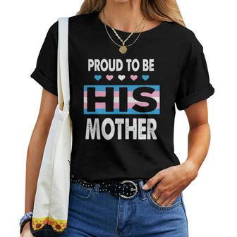 Proud To Be His Mother Lgbt Christmas Ideas For Mom Women T-shirt | Seseable UK