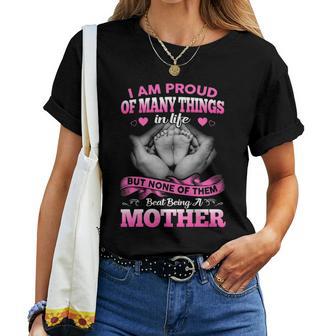 Proud Mother Christmas Ideas For Mom Women T-shirt | Seseable UK