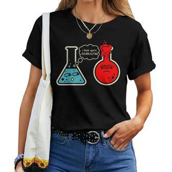 Química Divertida Para Hombres Es Amante De La Ciencia Camiseta de mujer - Regaloses