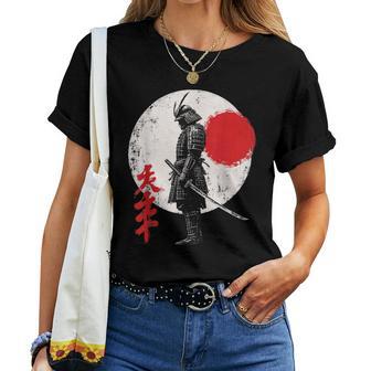 Samurai Warriorintage Arte Japonés Hombres Es Camiseta de mujer - Regaloses