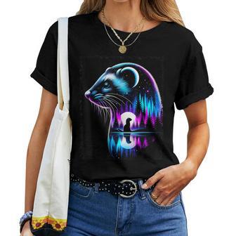 Spirituel Animal Belette Homme Enfant Noël T-shirt femme - Cadeauxyz