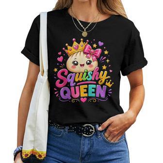 Squishy Queen Cute Kawaii Dumpling Princess Women T-shirt | Seseable UK