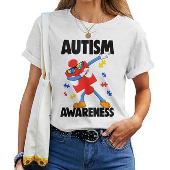 Autismo Conciencia Camisas Es Autismo Habla In Mangas Camiseta de mujer - Regaloses