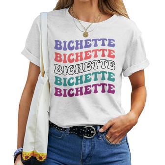 Bichetteurnom Cadeau Fille Coupleaint-Valentin T-shirt femme - Cadeauxyz