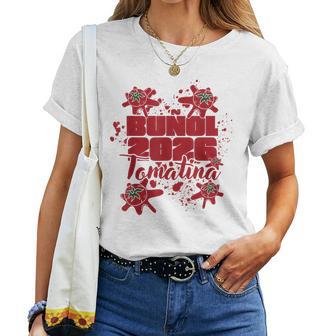 Buñol 2026 Tomatina Fiesta De Tomatina De Buñol 2026 Camiseta de mujer - Regaloses