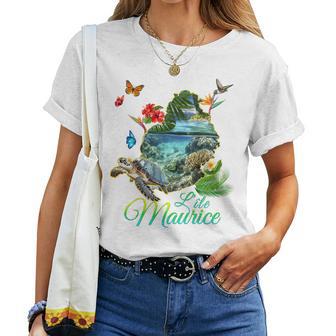 Île Maurice Océan Indien Paradis Tropical Homme Enfant Haut De Gamme T-shirt femme - Cadeauxyz