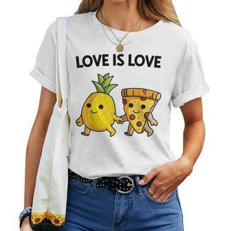Pizza Hawaii Ananas Pizza Mangeoire T-shirt femme - Cadeauxyz