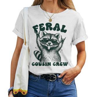 Retro Feral Cousin Crew Summer Vacation Kids Boys Girls Women T-shirt | Seseable UK