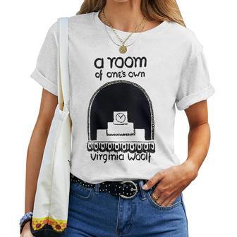 A Room Of One's Ownirginia Woolf Couverture De Livre T-shirt femme - Cadeauxyz