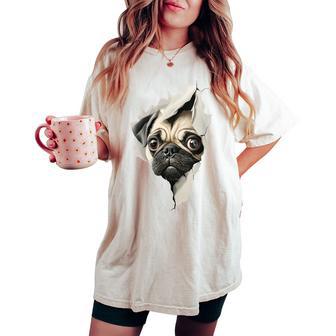 Carlin Amant De Carlin Carlin Mignon Drôle T-shirt oversize confortable pour femme - Cadeauxyz