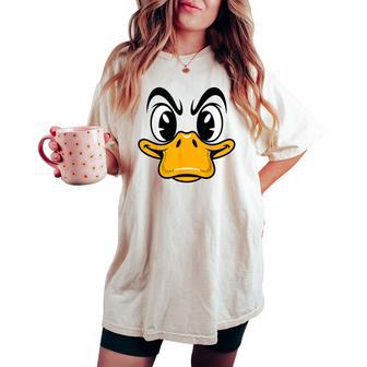 Costume De Canard Pour Adulte Enfant Homme Tête De Canard Jaune T-shirt oversize confortable pour femme - Cadeauxyz