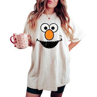 Halloween Orange Nose Face Group Costume Kids Women's Oversized Comfort T-shirt - Thegiftio UK
