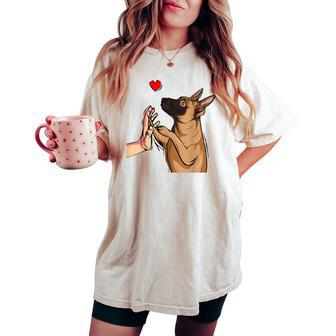 Malinois Love Belgianhepherd Owner Lover Girls Women Camiseta extragrande cómoda para mujer - Regaloses