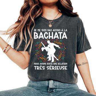 Bachata Danse Romantique T-shirt oversize confortable pour femme - Cadeauxyz