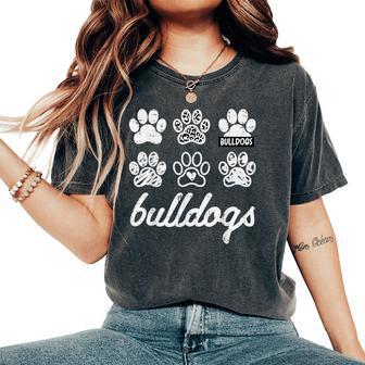 Bulldog Girls Youth Boys N Kids Women Women's Oversized Comfort T-Shirt | Seseable UK