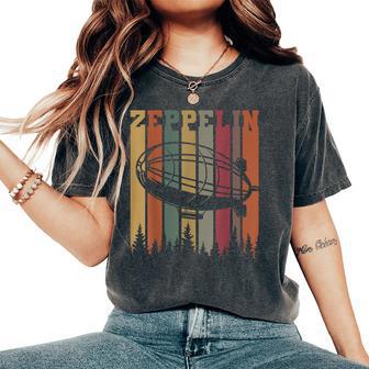 Dirigible Zeppelinintage Années 80 Dirigeable Rétro Pour Homme Et T-shirt oversize confortable pour femme - Cadeauxyz