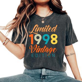 Leyenda Desde 1998 Para Hombres Y Es Cumpleañosintage 1998 Camiseta extragrande cómoda para mujer - Regaloses