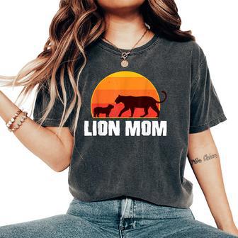 Mamma Leone Festa Della Mamma Lion Mom T-shirt comoda oversize da donna - Novitaregali