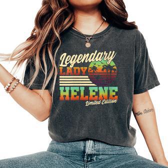 Nom Helene Iintage & Plage I Helene Personnalisé T-shirt oversize confortable pour femme - Cadeauxyz