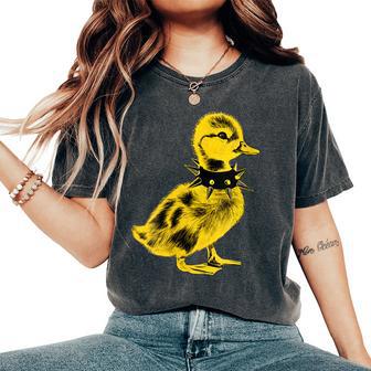 Patos Rocker Punk Metal Rock And Roll Music Toddler Boys Cuello Camiseta extragrande cómoda para mujer - Regaloses