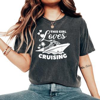 Questa Ragazza Ama Crocieraacanza T-shirt comoda oversize da donna - Novitaregali