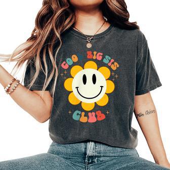 Retro Cool Bigis Club Floral Avant Et Arrière T-shirt oversize confortable pour femme - Cadeauxyz