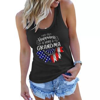 Happiness Is Being A Grandma Christmas Ideas For Mom Women Flowy Tank | Seseable UK