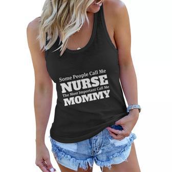 The Most Important People Call Me Mommy Women Flowy Tank | Seseable UK