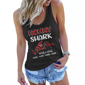 Mommy Shark Christmas Ideas For Mom Women Flowy Tank | Seseable UK