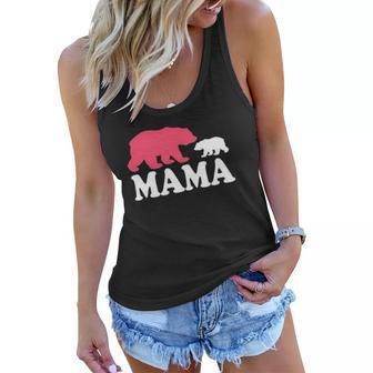 Womens Mama Bear Christmas Ideas For Mom Women Flowy Tank | Seseable UK