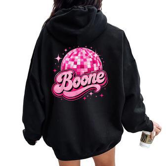 Boone Vintage For Kids Women Oversized Hoodie Back Print | Seseable UK