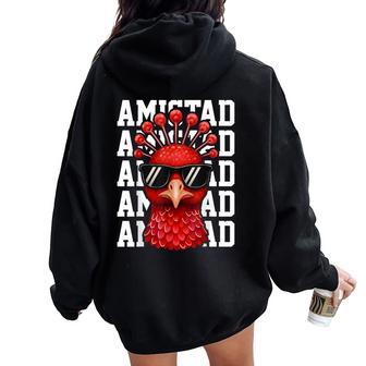 Cute Amistad School Spirit For Kids Boy Girl Women Oversized Hoodie Back Print - Thegiftio UK