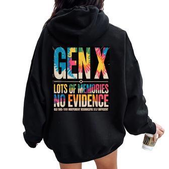 Generación Xtay Feral Gen X Para Hombre Y Women Oversized Hoodie Back Print - Regaloses