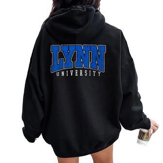 Lynn Institute Of Technology Arch Retro For Women Women Oversized Hoodie Back Print - Thegiftio UK