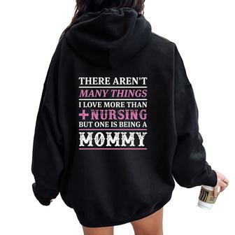 One Is Being Mommy Women Oversized Hoodie Back Print | Seseable UK