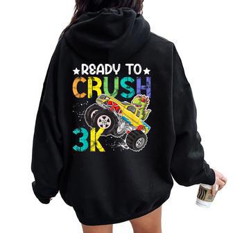 Ready To Crush 3K Student First Day Of 3K Teacher Women Oversized Hoodie Back Print | Seseable UK