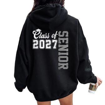 Senior Class Of 2027 Graduation 2027 Graduate Women Women Oversized Hoodie Back Print | Seseable UK