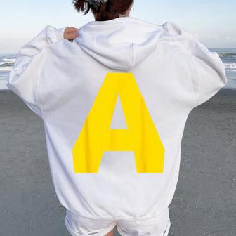 Chipmunk Group Halloween Team Costume Kid Women Women Oversized Hoodie Back Print | Seseable UK