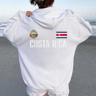 Costa Rica Kids Women Oversized Hoodie Back Print - Thegiftio UK