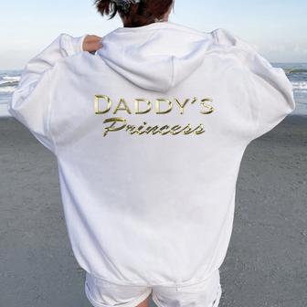 Daddys Camisas De Princesa Para Es Adultos Niñas Regalo Para Niños Women Oversized Hoodie Back Print - Regaloses