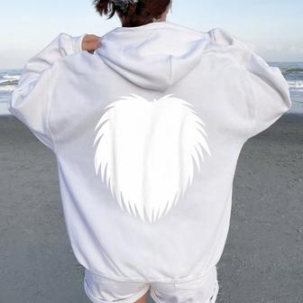 Fox Chest Adult Kids Fox Costume Women Oversized Hoodie Back Print - Thegiftio UK