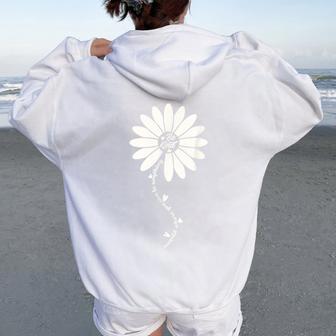 Unity Day Orange Anti Bullying Be Kind Kindness Girls Women Oversized Hoodie Back Print - Thegiftio UK