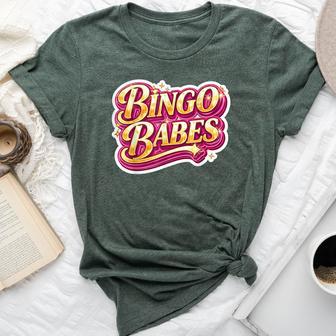 Bingo Babes Crew Squad Ladies Team Night Friends Bella Canvas T-shirt | Seseable UK