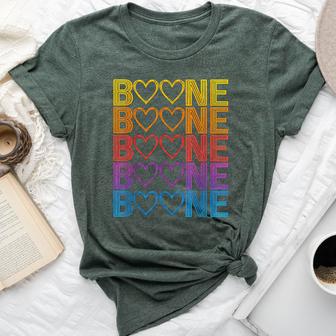 Boone Heart Kid Vintage Fathers Day Bella Canvas T-shirt | Seseable UK