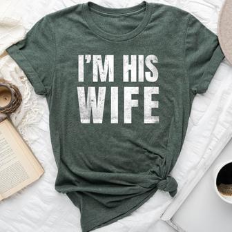 Couple Costume I'm His Wife Bella Canvas T-shirt | Seseable UK