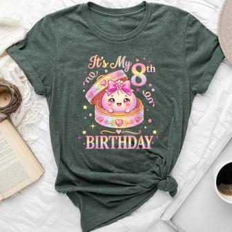 It's My 8Th Birthday Girl Dumpling Kawaii Anime 8 Year Old Bella Canvas T-shirt | Seseable UK