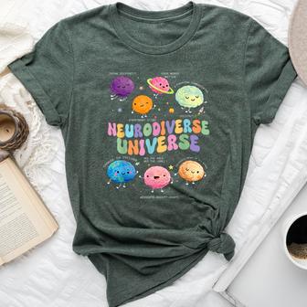 Neurodiverse Universe Autism Awareness Brain Kids Bella Canvas T-shirt | Seseable UK