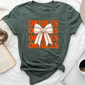 Oriole Name Retro Vintage Heart For Boy Girl Bella Canvas T-shirt | Seseable UK