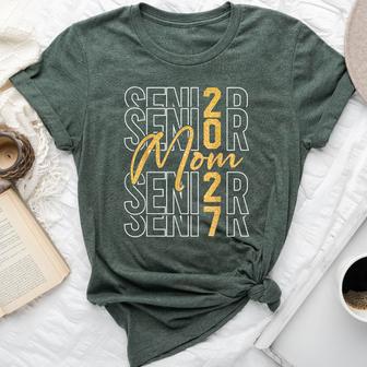 Senior Mom Proud Mom Of A Senior 2027 Class Of 2027 Graduate Bella Canvas T-shirt | Seseable UK