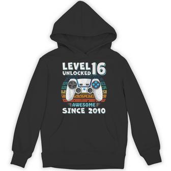 16 Year Old Bday Decorations Son Boy 16Yr 2010 16Th Birthday Hoodie - Thegiftio UK